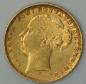 Preview: Sovereign "Victoria" 1879, "Jugend", Großbritannien, 916,7 Gold, Melbourne