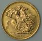 Preview: Sovereign "Elisabeth II" 1967, "Haarband", Großbritannien, 916,7 Gold, London