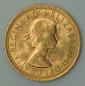 Preview: Sovereign "Elisabeth II" 1968, "Haarband", Großbritannien, 916,7 Gold, London