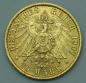 Preview: 20 Mark "Wilhelm II", Reichsgold, Goldmark 1907, Deutsches Reich, 900er Gold, Berlin