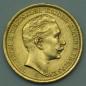 Preview: 20 Mark "Wilhelm II", Reichsgold, Goldmark 1907, Deutsches Reich, 900er Gold, Berlin