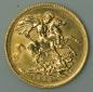 Preview: Sovereign "Elisabeth II" 1966, "Haarband", Großbritannien, 916,7 Gold, London -