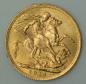 Preview: Sovereign "Georg V" 1913, Großbritannien, 916,7 Gold, London