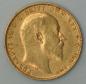 Preview: Sovereign "Edward VII" 1902, Großbritannien, 916,7 Gold, London