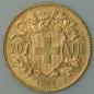 Preview: 20 SRFS "Vreneli" 1901, Schweiz, 900 Gold