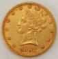 Preview: 10$ US "Coronet Head" 1882 "Eagle" USA 900er Gold, Philadelphia