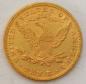 Preview: 10$ US "Coronet Head" 1895 "Eagle" USA 900er Gold, Philadelphia