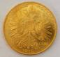 Preview: 100 Kronen 1915 Österreich "Kaiser Franz-Josef I", 900er Gold