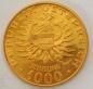Preview: 1000 Schilling "Einsetzung der Babenberger" 1976, 900er Gold