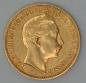 Preview: 20 Mark "Wilhelm II", Reichsgold, Goldmark 1891, Deutsches Reich, 900er Gold, Berlin