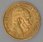 Preview: 20 Mark "Wilhelm von Preussen", Reichsgold, Goldmark 1886, Deutsches Reich, 900er Gold, Berlin