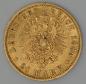 Preview: 20 Mark "Wilhelm von Preussen", Reichsgold, Goldmark 1886, Deutsches Reich, 900er Gold, Berlin