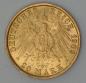 Preview: 20 Mark "Wilhelm II", Reichsgold, Goldmark 1909, Deutsches Reich, 900er Gold, Berlin
