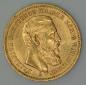 Preview: 20 Mark "Friedrich von Preussen", Reichsgold, Goldmark 1888, Deutsches Reich, 900er Gold, Berlin