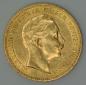 Preview: 20 Mark "Wilhelm II", Reichsgold, Goldmark 1893, Deutsches Reich, 900er Gold, Berlin