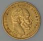 Preview: 20 Mark "Wilhelm von Preussen", Reichsgold, Goldmark 1883, Deutsches Reich, 900er Gold, Berlin