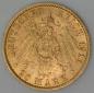 Preview: 20 Mark "Wilhelm II", Reichsgold, Goldmark 1911, Deutsches Reich, 900er Gold, Berlin