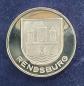 Preview: Silbermedaille Rendsburg aus 1000 Feinsilber, Gewicht: 11,21g