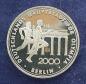 Preview: Silbermedaille -Berlin Olympia 2000- 999 Feinsilber, Gewicht: 14,81g