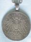Preview: Halskette aus 835er Silber mit 5 Reichsmark "Hansestadt" 1913 Münzanhänger