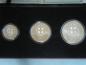 Preview: Griechenland Leichtathletik EM 1982 900er Silber Set 100+250+500 Drachme 1981 in OVP