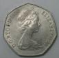 Preview: 50 New Pence Elisabeth II 1970, Großbritannien