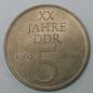 Preview: 5 Mark "20 Jahre DDR" 1969 Gedenkmünze -Deutsche Demokratische Republik-
