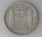 Preview: 20 Francs 1933 Marianne, Frankreich, 680er Silbermünze