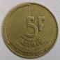 Preview: 5 Franc 1986, Legende in niederländisch Belgie, Belgien