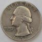 Preview: Quarter Dollar 1957, Washinton Quarter, USA aus 900er Silber