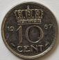 Preview: 10 Cent 1967, Königin Juliana, Niederlande
