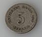Preview: 5 Pfennig 1875 F, Deutsches Kaiserreich CuNi