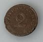 Preview: 2 Reichspfennig 1939, Drittes Reich, Bronze