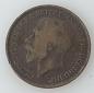 Preview: 1 Penny -One Penny- 1915, König Georg V, Großbritannien aus Bronze