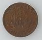 Preview: Half Penny 1938, König Georg VI, Großbritannien aus Bronze