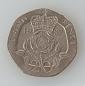 Preview: 20 Pence -Twenty Pence- 1987, Königin Elisabeth II, Großbritannien