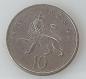Preview: 10 New Pence 1976 Königin Elisabeth II, Großbritannien aus CuNi