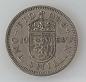 Preview: 1 Schilling -One Shilling 1954, Königin Elisabeth II Großbritannien, Schottisches Wappen