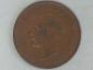 Preview: 1 Penny -One Penny- 1945, König Georg V, Großbritannien aus Bronze