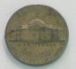 Preview: 5 Cent 1943 S "Thomas Jefferson" "Nickel" USA, 350er Silbermünze