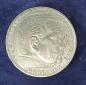 Preview: 5 Reichsmark Drittes Reich "Hindenburg" 1938 D aus 900er Silber KM94