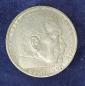 Preview: 5 Reichsmark Drittes Reich "Hindenburg" 1935 G aus 900er Silber