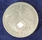 Preview: 5 Reichsmark Drittes Reich "Hindenburg" 1936 D aus 900er Silber KM94