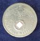 Preview: 5 Reichsmark Drittes Reich "Hindenburg" 1936 G aus 900er Silber KM94