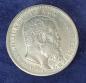 Preview: 3 Mark Wilhelm II, König von Würtemberg" 1909 F aus 900er Silber