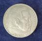 Preview: 5 Reichsmark Drittes Reich "Hindenburg" 1935 D aus 900er Silber