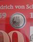 Preview: Numisblatt 02/2005 mit Gedenkmünze 10 EUR Friedrich von Schiller 925er Silber