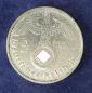 Preview: 2 Reichsmark Hindenburg 1939 G, Deutsches Reich, 625er Silbermünze