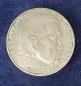 Preview: 2 Reichsmark Hindenburg 1938 J, Deutsches Reich, 625er Silbermünze