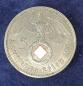 Preview: 5 Reichsmark Drittes Reich "Hindenburg" 1936 A aus 900er Silber KM94